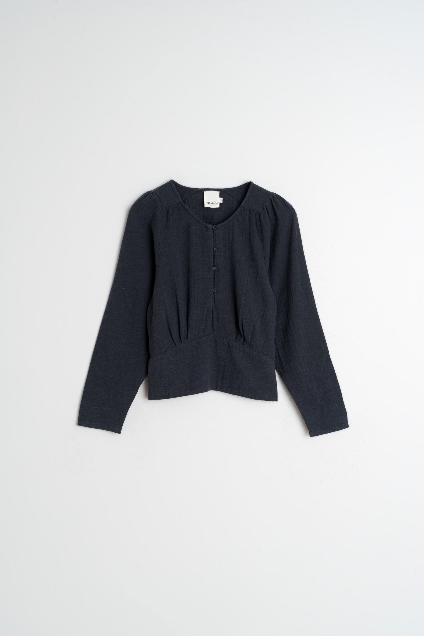 BLUSA  ALGODÓN CREPADO