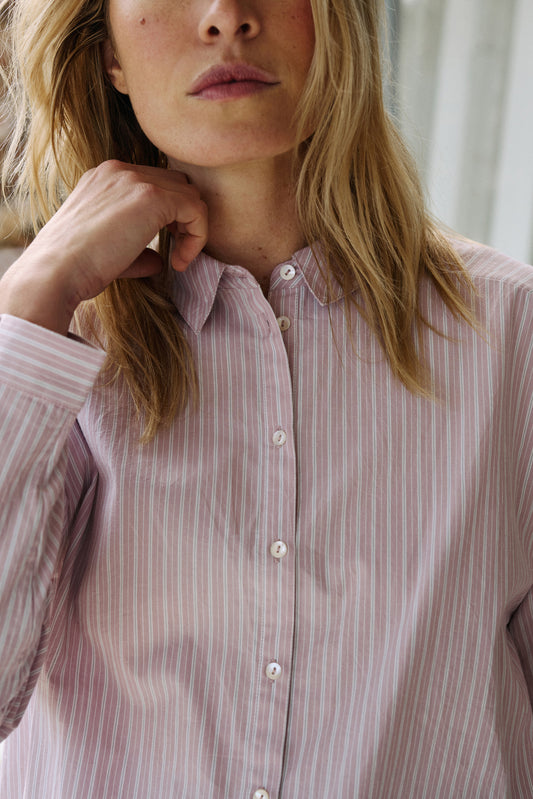 CAMISA LARGA RAYAS
