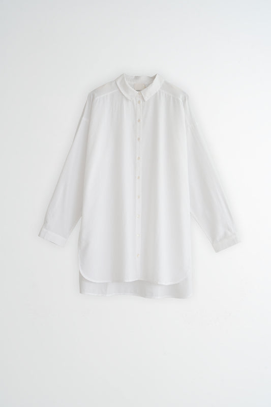 CAMISA LARGA POPELÍN