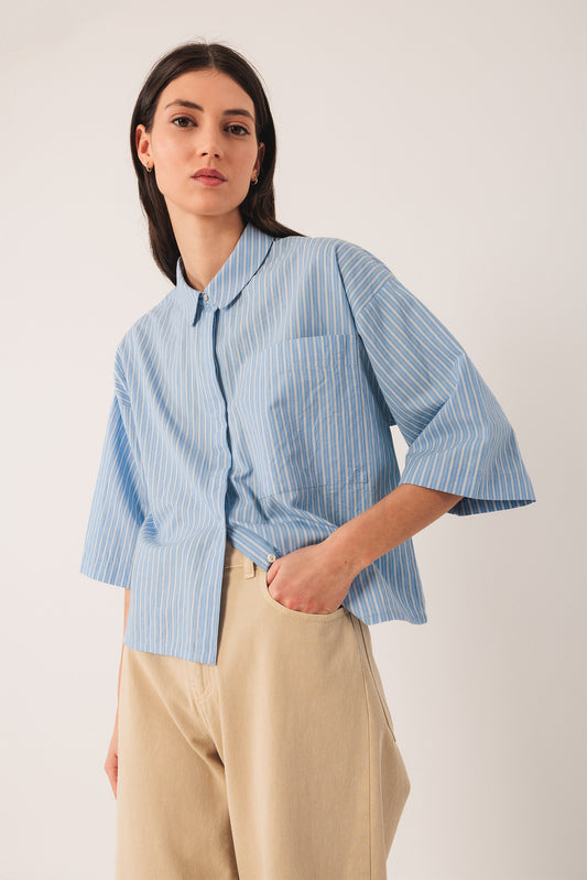 CHEMISE À RAYURES