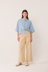 BOXY STRIPED SHIRT