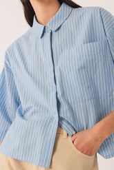 BOXY STRIPED SHIRT