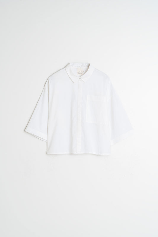 CHEMISE EN POPELINE BOX