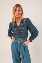 COMBINED EMBROIDERED SHIRT