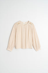 EMBROIDERED BOXY SHIRT
