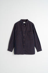 VICHY MICRO-CORDUROY OVERSHIRT