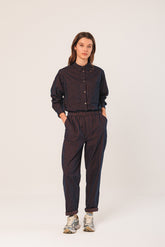 VICHY ELASTIC MICRO-CORDUROY PANT