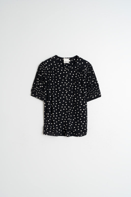 BLOUSE MANCHES BOUFFANTES