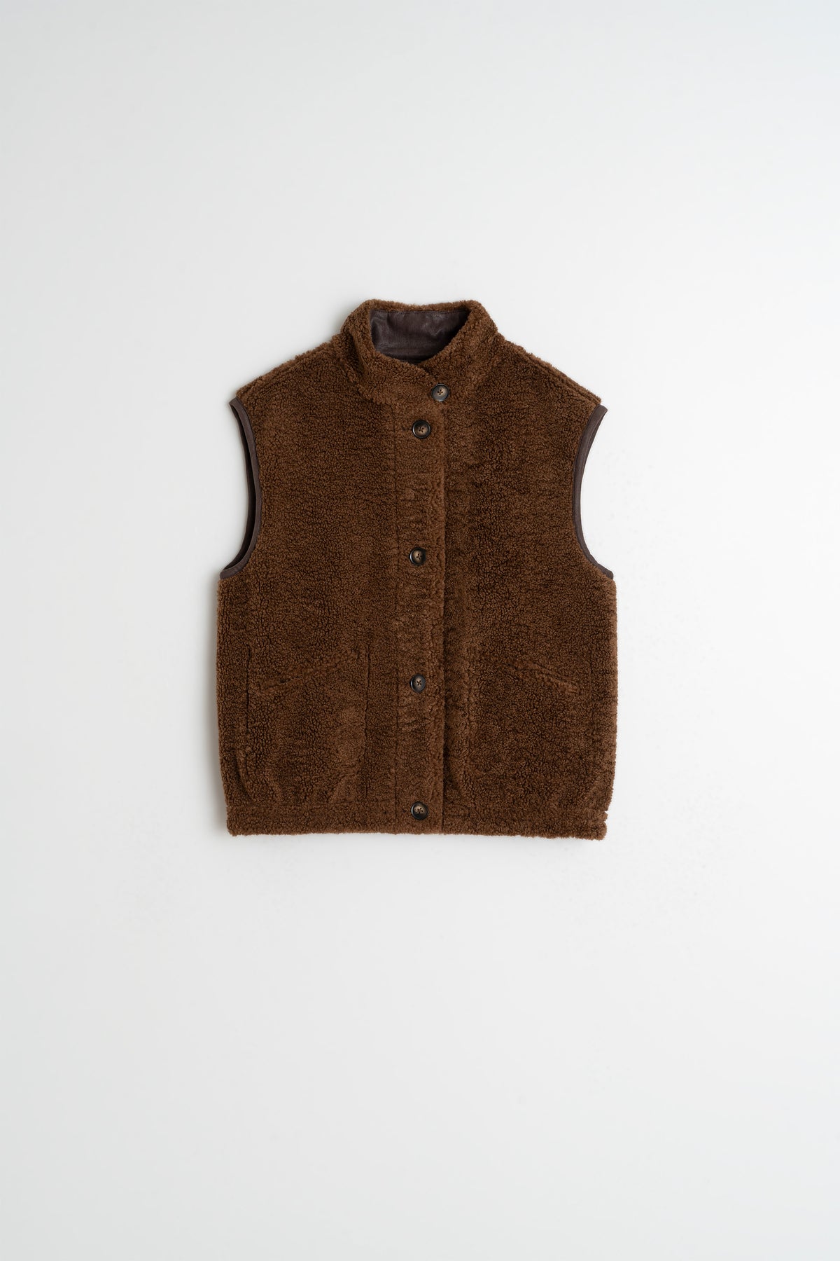 REVERSIBLE TEDDY VEST