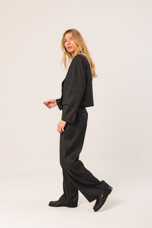 VESTE CROP À REVERS 5