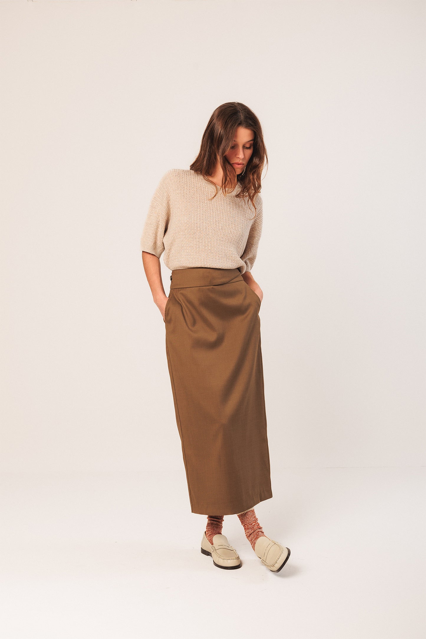 MIDI PENCIL SKIRT