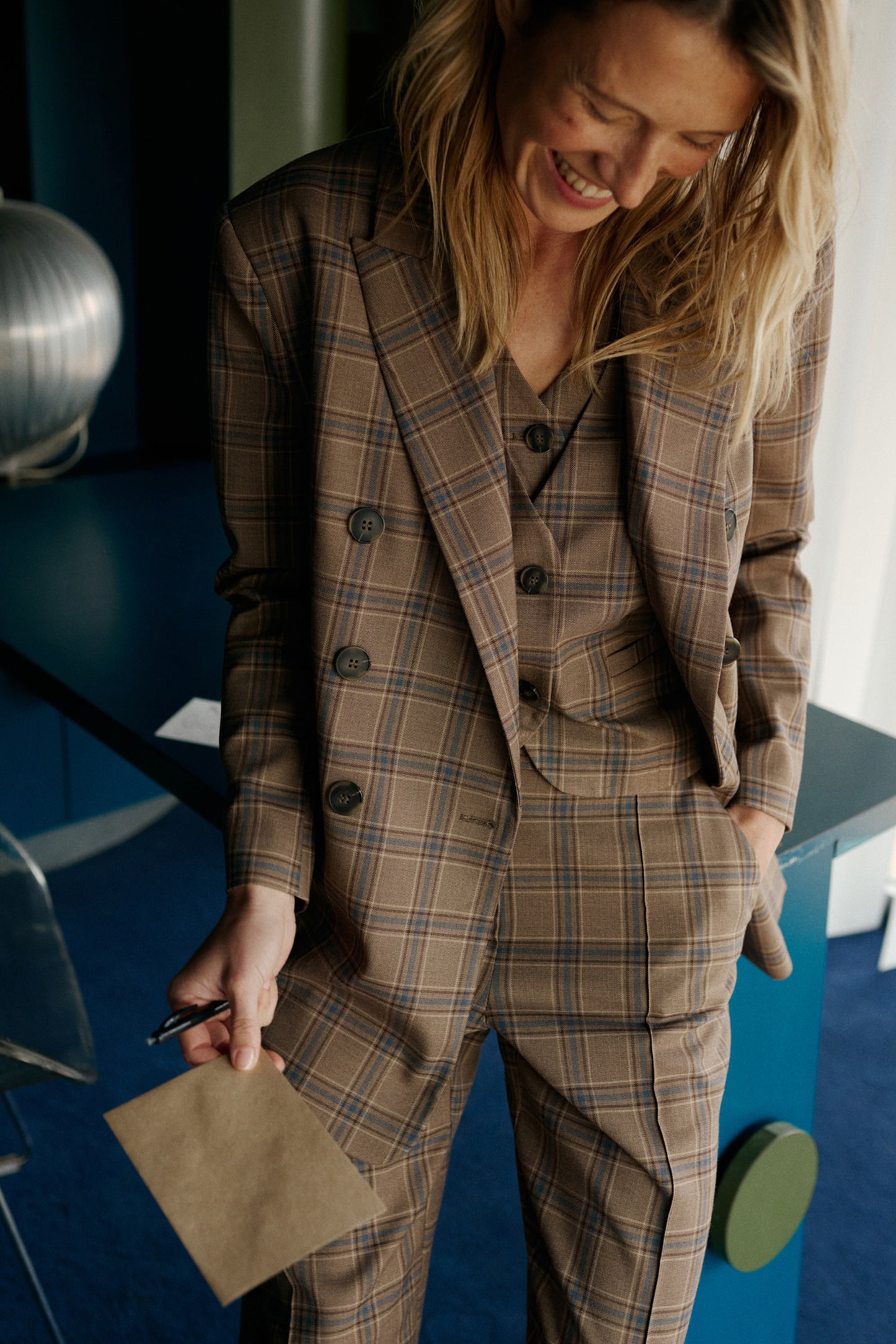 [CL] DOUBLE-BREASTED BLAZER