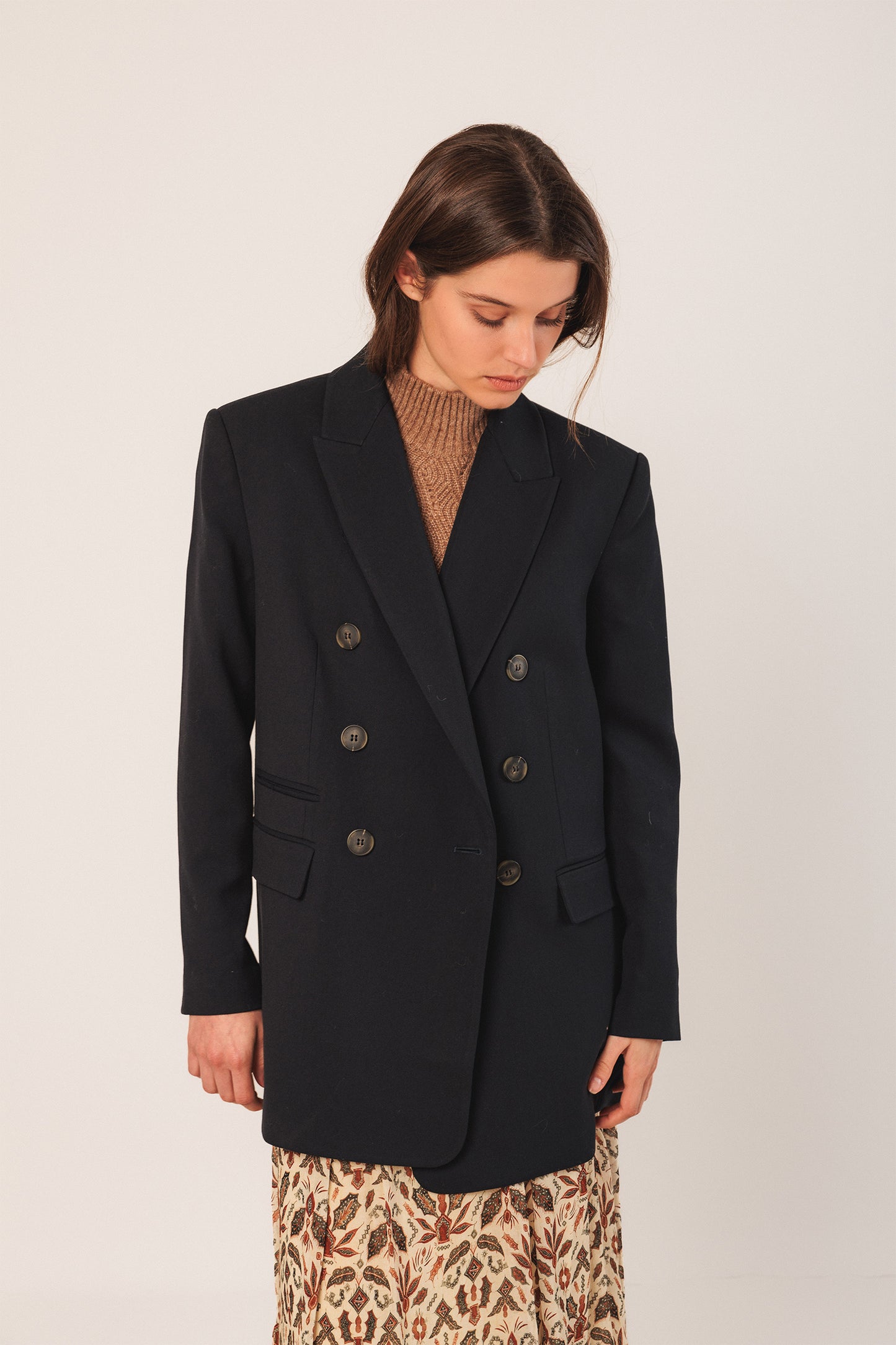 [CL] DOUBLE-BREASTED BLAZER