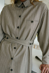 VESTIDO  CAMISERO  FLUIDO