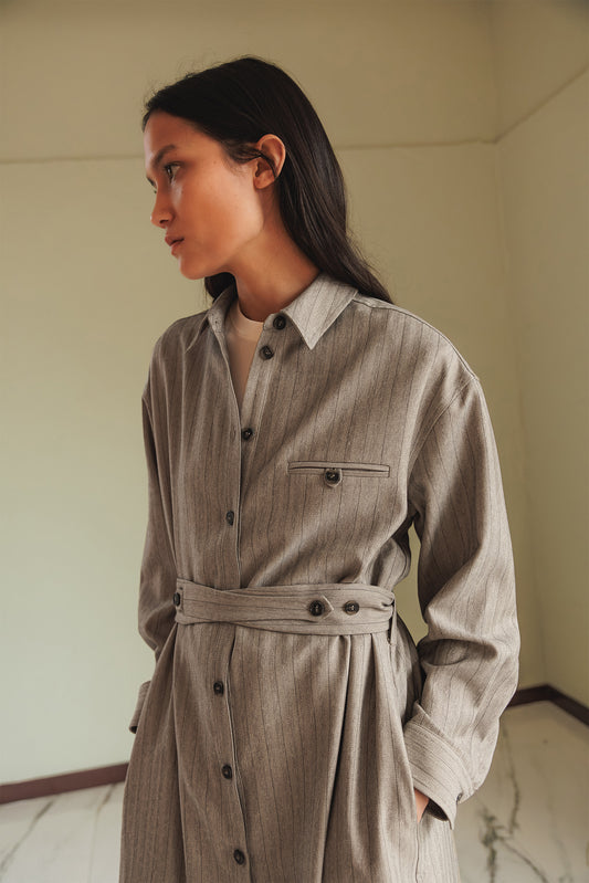 CORDUROY SHIRTDRESS