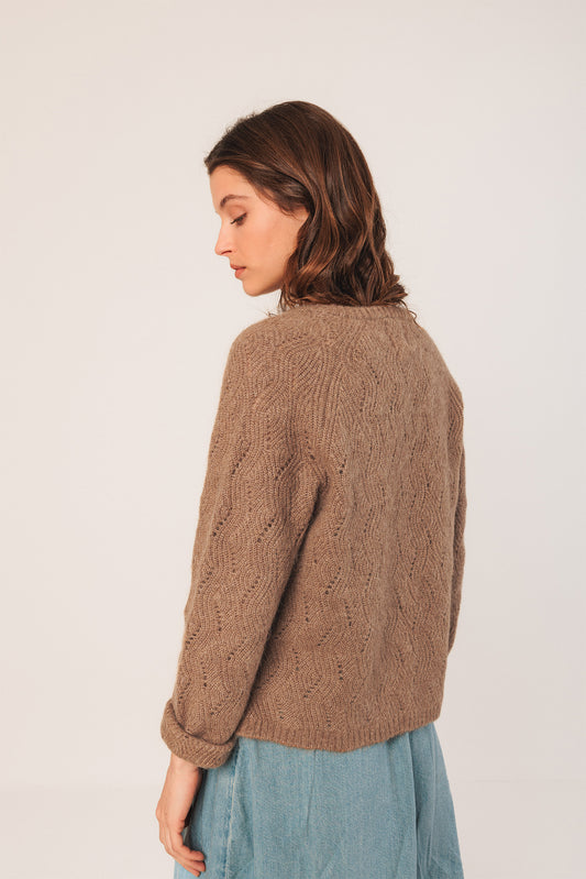 CHAQUETA PUNTO FANTASÍA