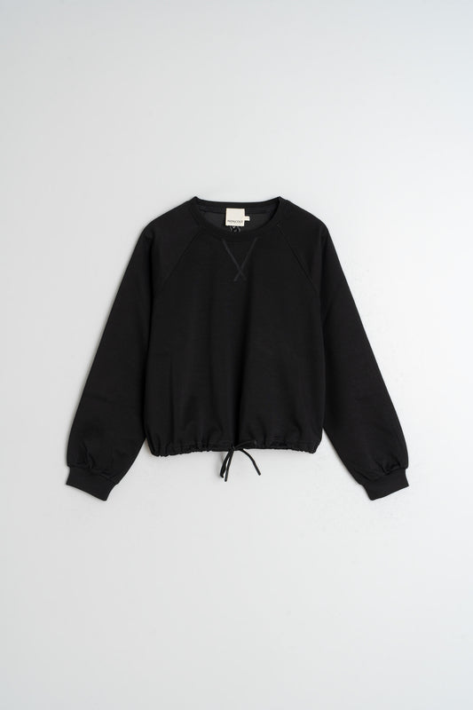 ADJUSTABLE-WAIST SWEATSHIRT