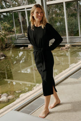 [CL] KNOTTED KNIT DRESS