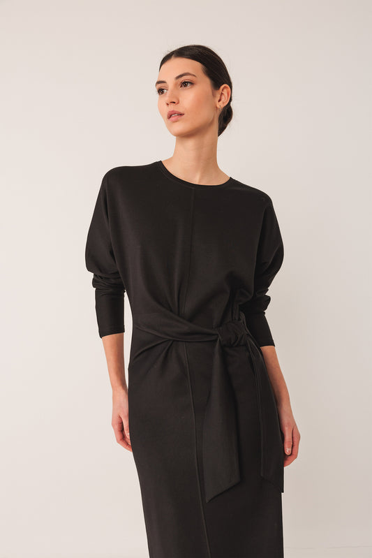 VESTIDO PUNTO ANUDADO