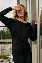 VESTIDO PUNTO ANUDADO