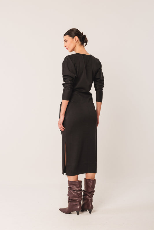 VESTIDO PUNTO ANUDADO 4
