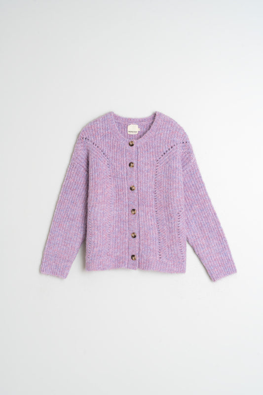 CHAQUETA  CON DETALLES DESAGUJADOS