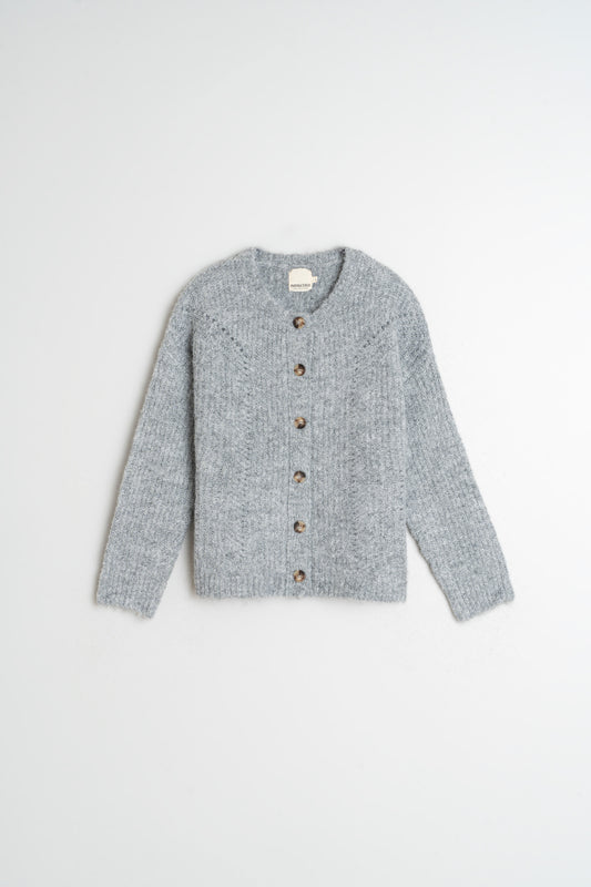 CHAQUETA  CON DETALLES DESAGUJADOS