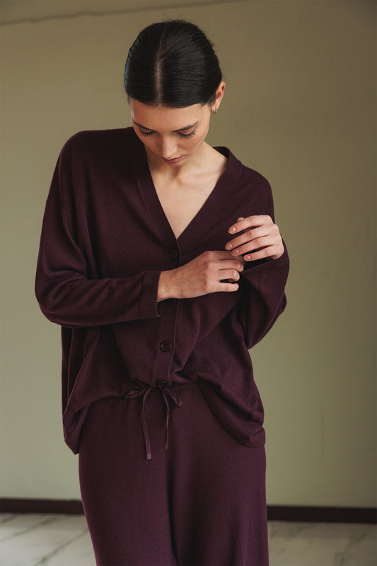 SEAWOOL V-NECK JACKET 5