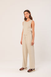 WIDE-KNIT PANTS