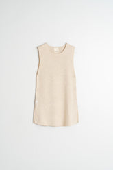 LONG BUTTONED VEST
