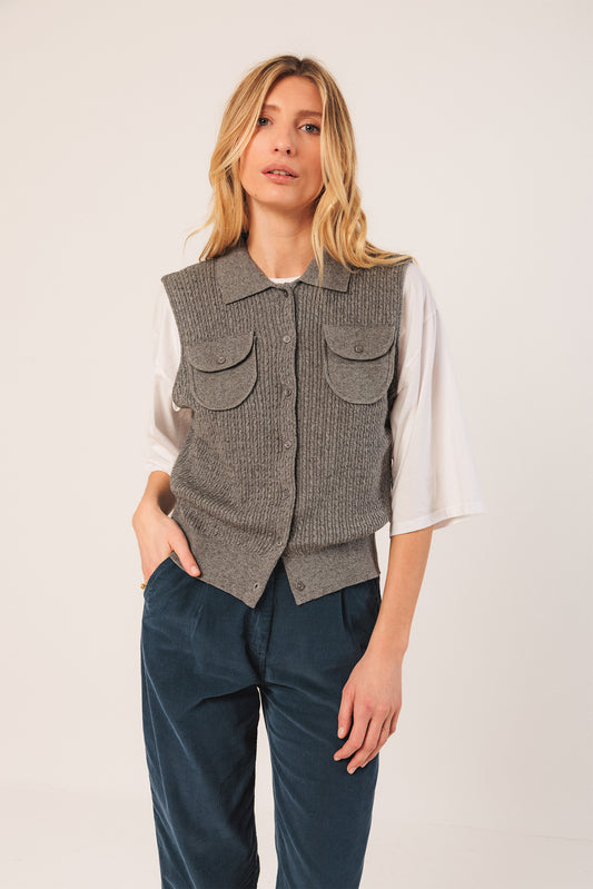 TOP CHALECO OCHOS