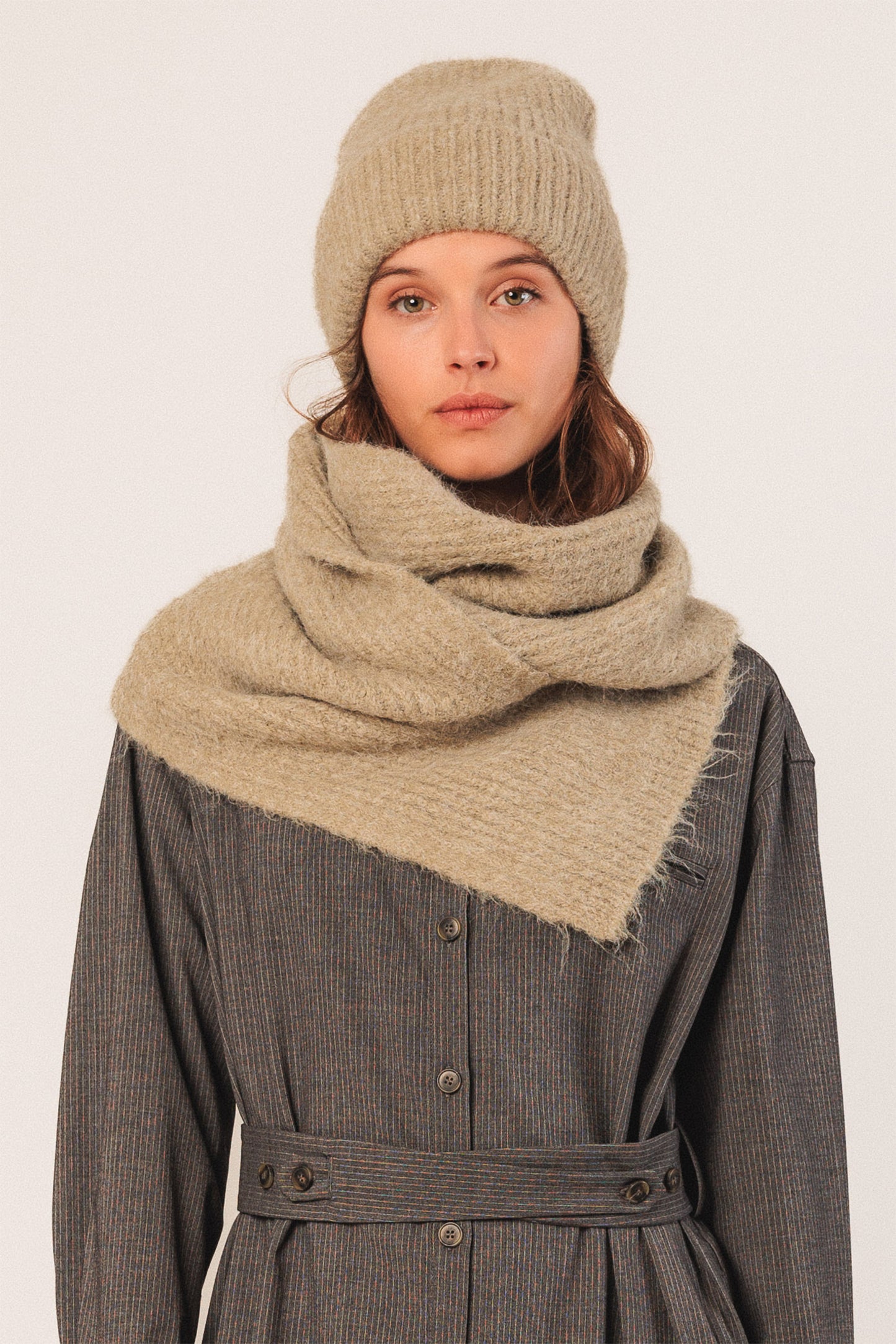 [CL] COLORFUL KNITTED SCARF