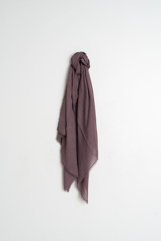 MELANGE FLARED SCARF