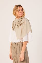 MELANGE FLARED SCARF