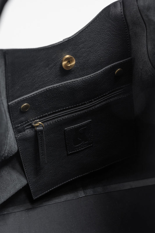 LEATHER TOTE BAG