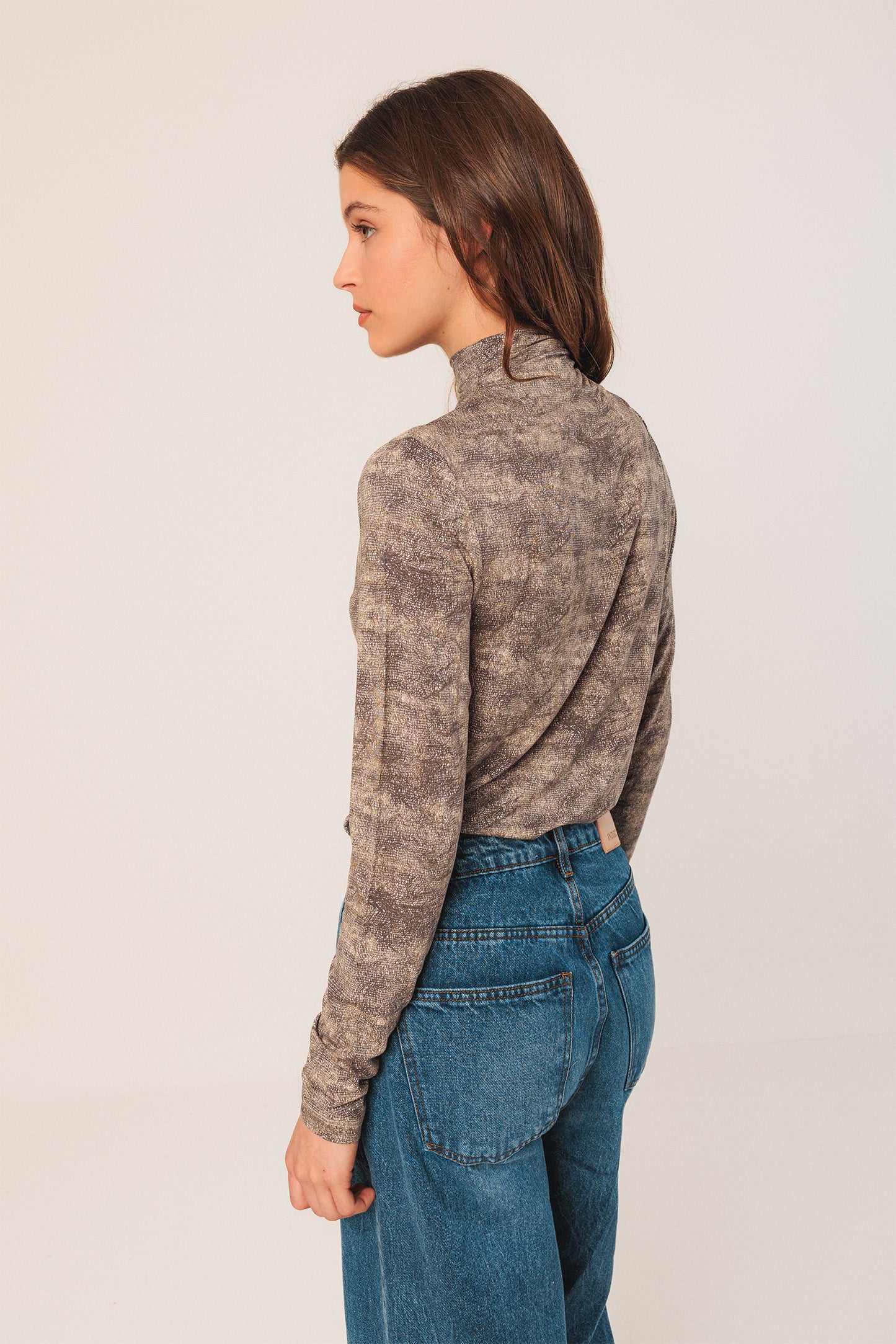 [CL] NETTING PRINT T-SHIRT
