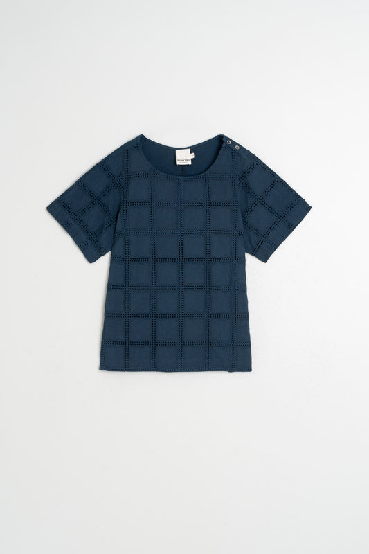 BLUSA ALGODÓN BORDADA