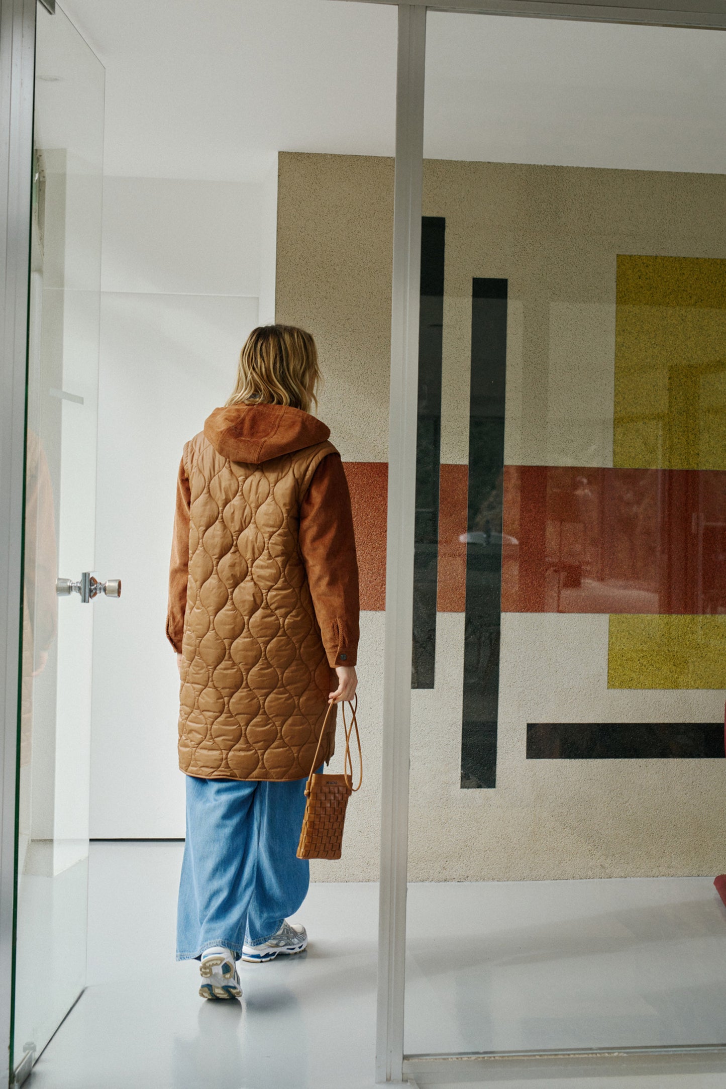 MANTEAU COMBINÉ MATELASSÉ