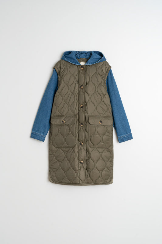 MANTEAU COMBINÉ MATELASSÉ 6