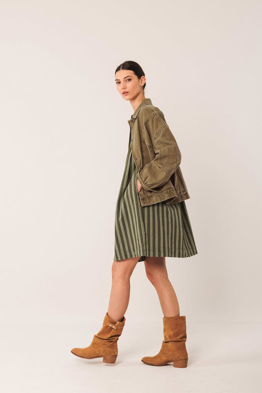 WASHED TWILL JACKET 4