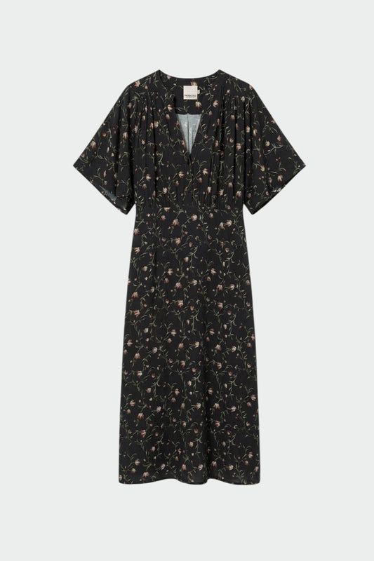 LONG FLORAL PRINT DRESS 5