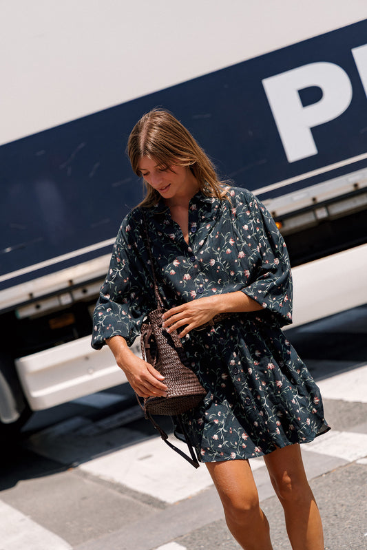 ROBE CHEMISE FLORALE 3
