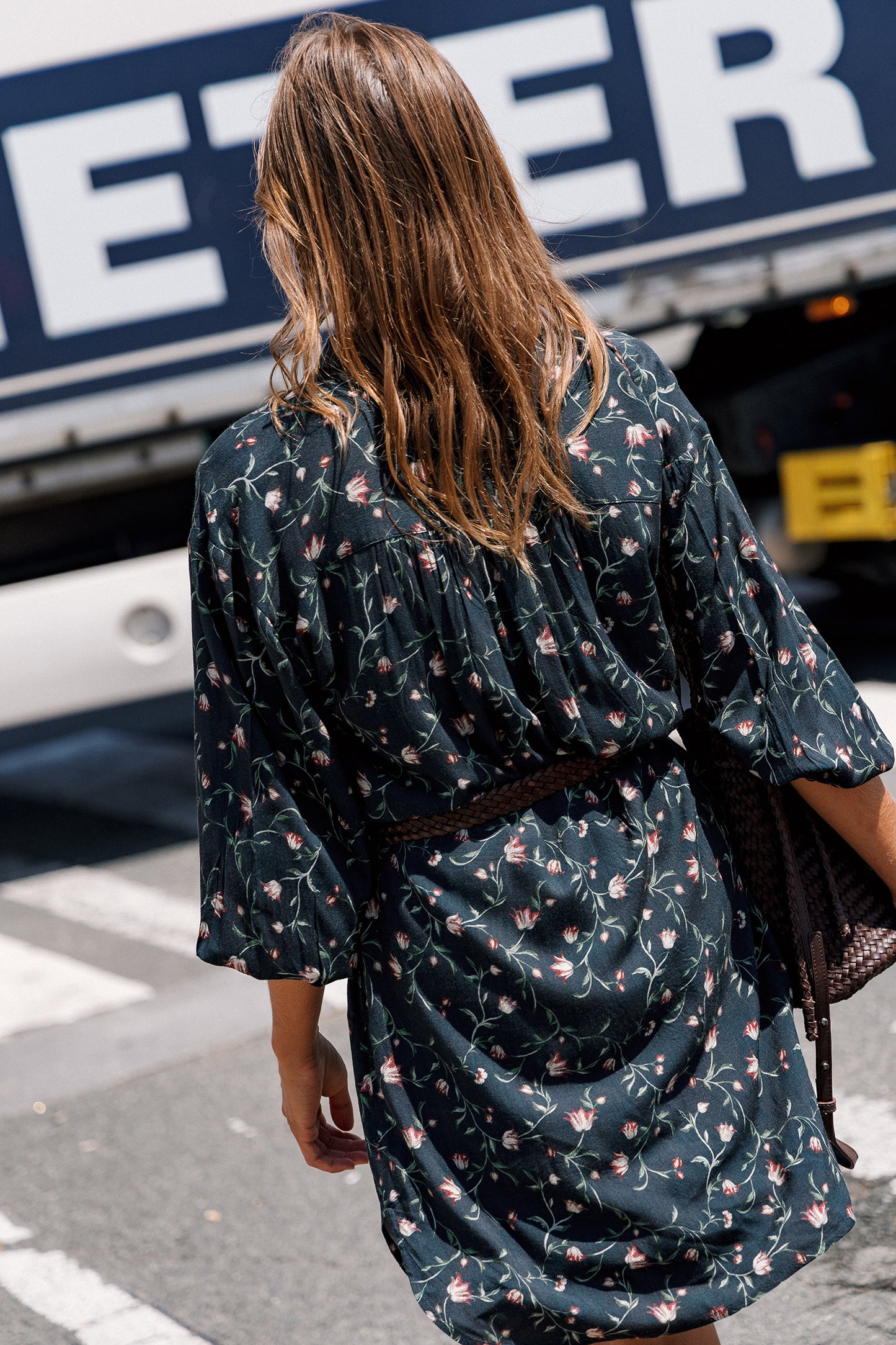 ROBE CHEMISE FLORALE