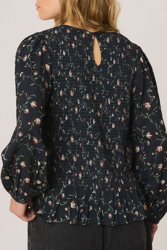 BLUSA SMOCK ESTAMPADO FLORAL 3