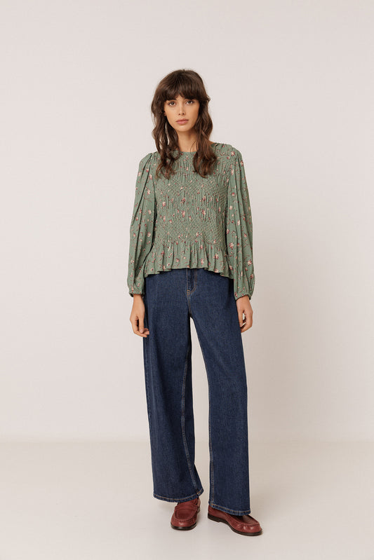 BLOUSE SMOCK FLORALE 2