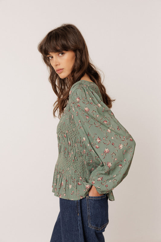 BLOUSE SMOCK FLORALE 3