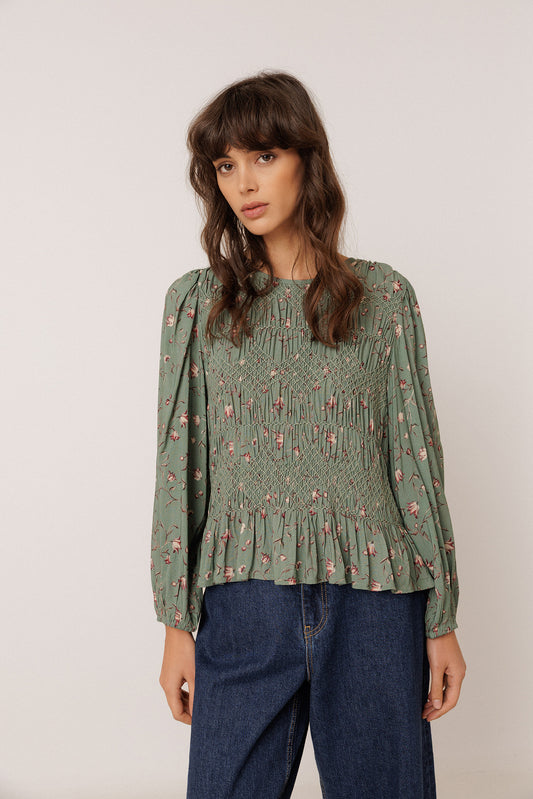 BLOUSE SMOCK FLORALE 4