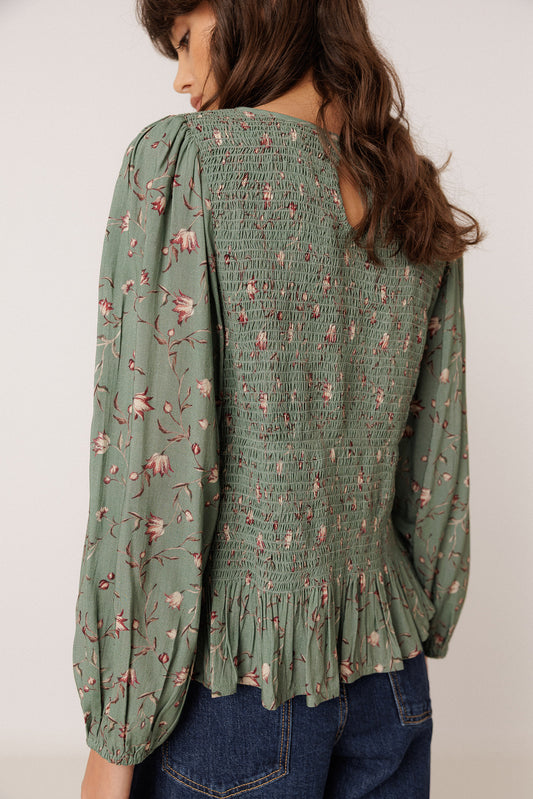 BLOUSE SMOCK FLORALE 5