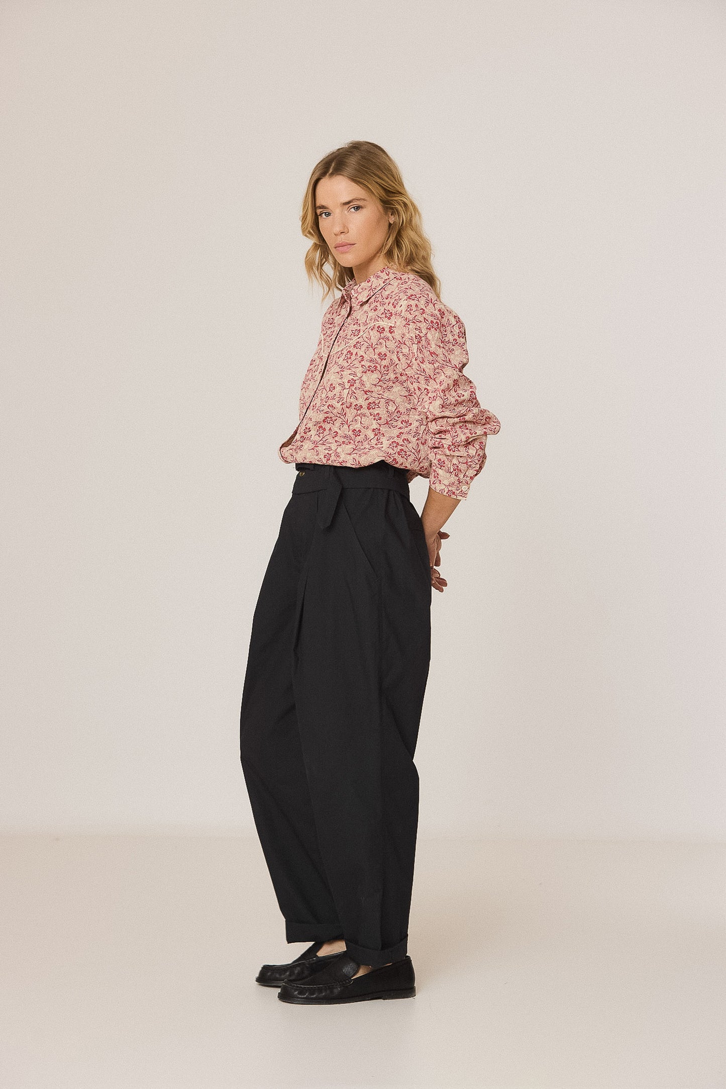 CAMISA WESTERN FLORES