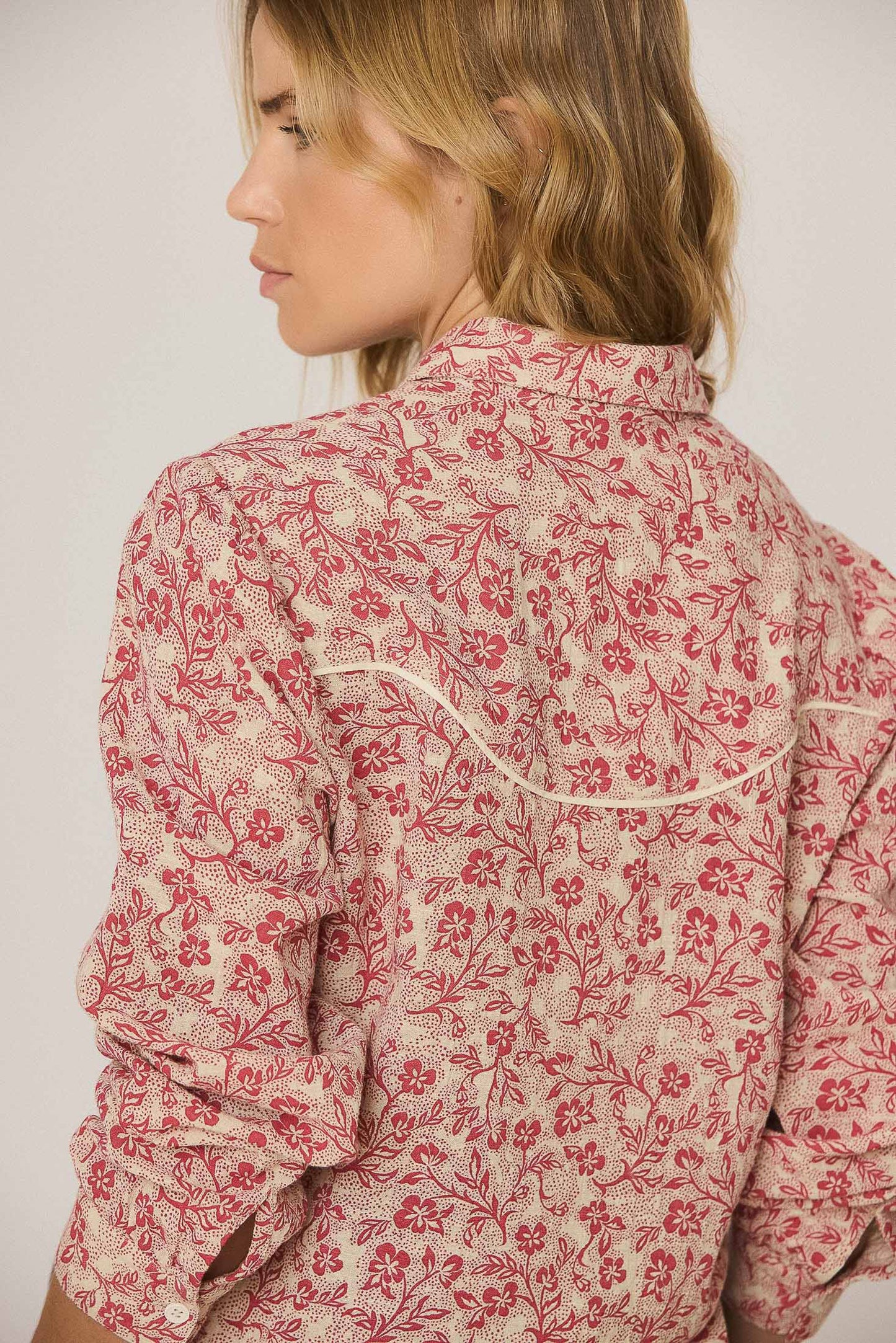 CAMISA WESTERN FLORES